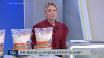 &Ocirc;nibus escolar perde roda e motorista evita trag&eacute;dia em Iaciara
