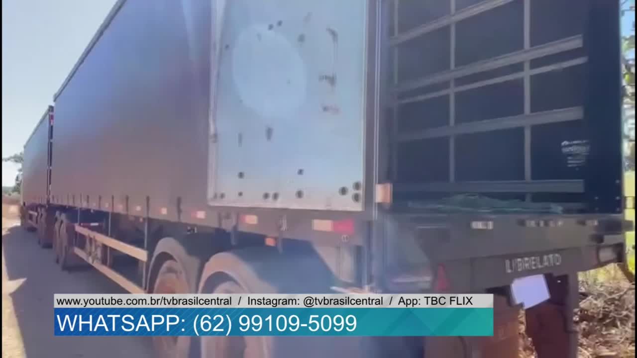 itemCarga de Madeira e interceptada pela PRF em Anápolis.