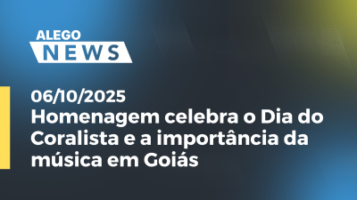 itemHomenagem celebra o Dia do Coralista e a importância da música em Goiás