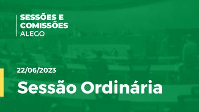 Imagem de capa do vídeo - Sessão Ordinária