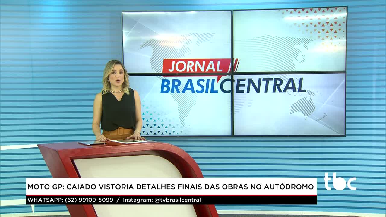 Moto GP:  Caiado vistoria detalhes Finais das Obras no Aut&oacute;dromo.