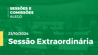 Imagem de capa do vídeo - Sessão Extraordinária