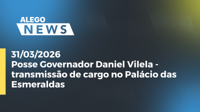 itemPosse Governador Daniel Vilela - transmissão de cargo no Palácio das Esmeraldas