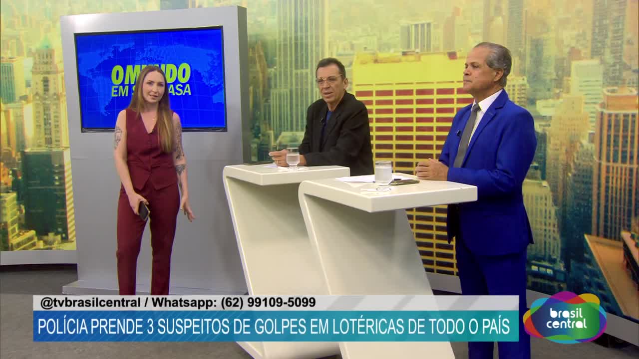 Polícia prende 3 Suspeitos de Golpes em Lotéricas de todo País.
