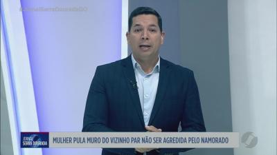 itemMulher pula muro do vizinho para nao ser agredida pelo namorado
