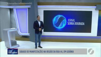 itemSabado de manifestacoes na regiao da rua 44 em Goiania