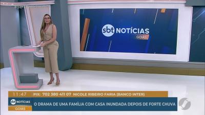 Motoqueiro &eacute; arrastado por enxurrada durante temporal