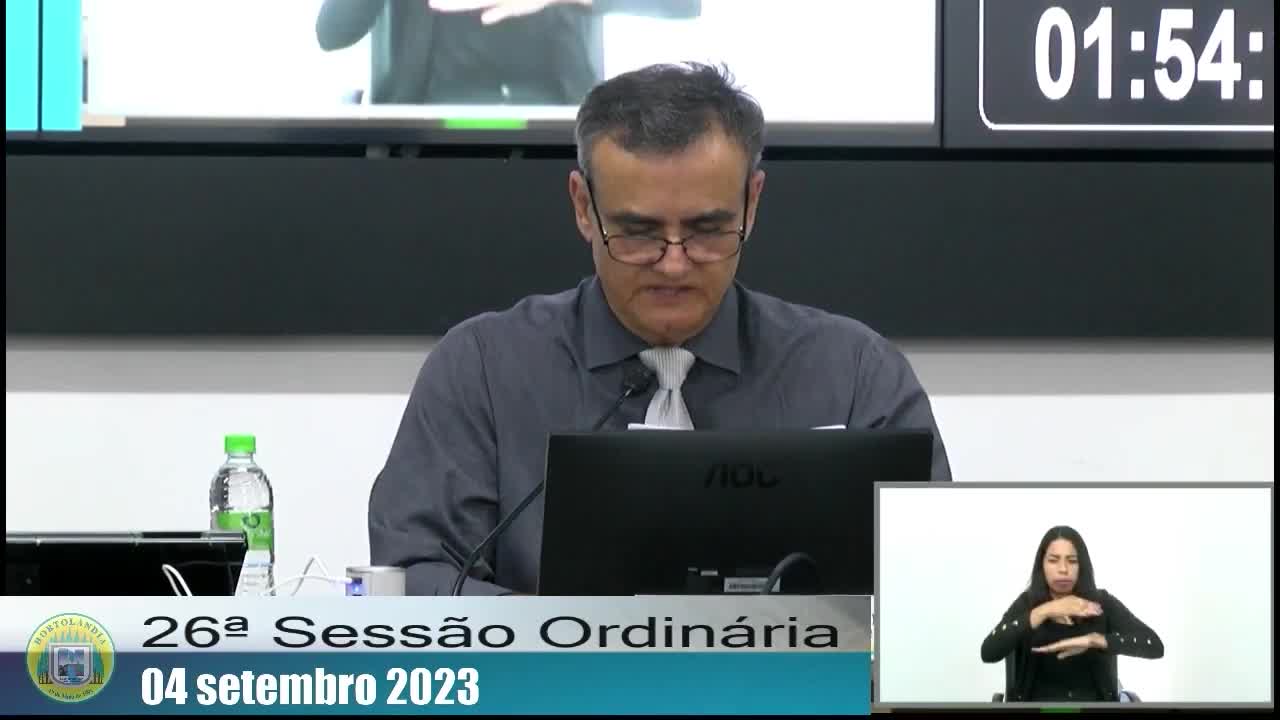 26ª Sessão Ordinária da 3ª Sessão Legislativa da 8ª Legislatura - Parte 2