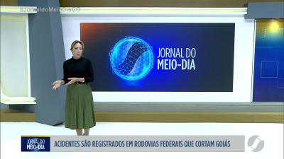 itemAcidentes em rodovias federais que cortam Goiás no final de semana