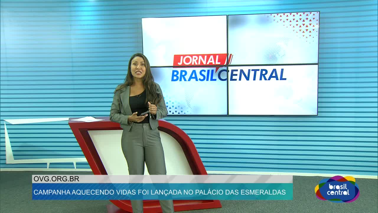 itemCampanha Aquecendo Vidas foi lançada no Palácio das Esmeraldas