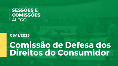 Imagem de capa do vídeo - Comissão de Defesa dos Direitos do Consumidor