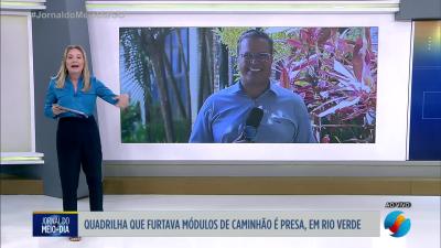 itemQuadrilha que furtava módulos de caminhão é presa em Rio Verde