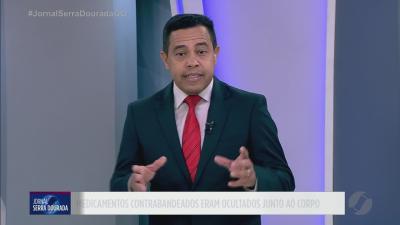 itemMedicamentos contrabandeados eram ocultados junto ao corpo