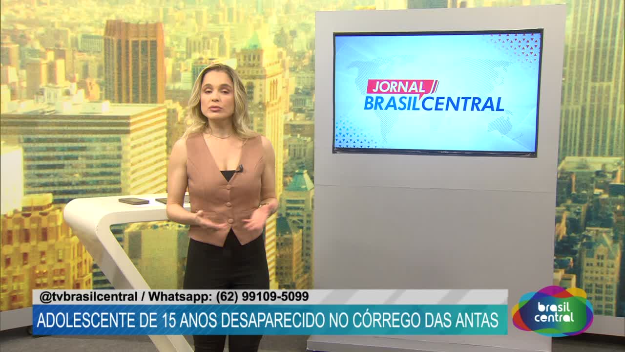 Adolescente de 15 anos desaparecido no C&oacute;rrego das Antas