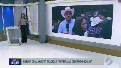 Queima do Alho leva tradi&ccedil;&atilde;o tropeira ao centro de Goi&acirc;nia