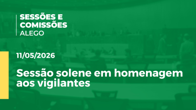 itemSessão solene em homenagem aos vigilantes