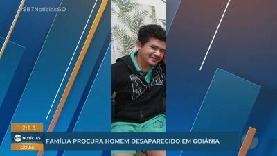 itemFamília procura por homem desaparecido em Goiânia