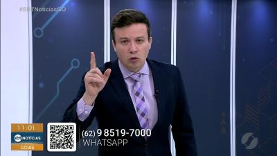 itemAmbulância com criança de 2 anos pega fogo em Goiânia