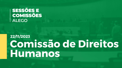 Imagem de capa do vídeo - Comissão dos Direitos Humanos