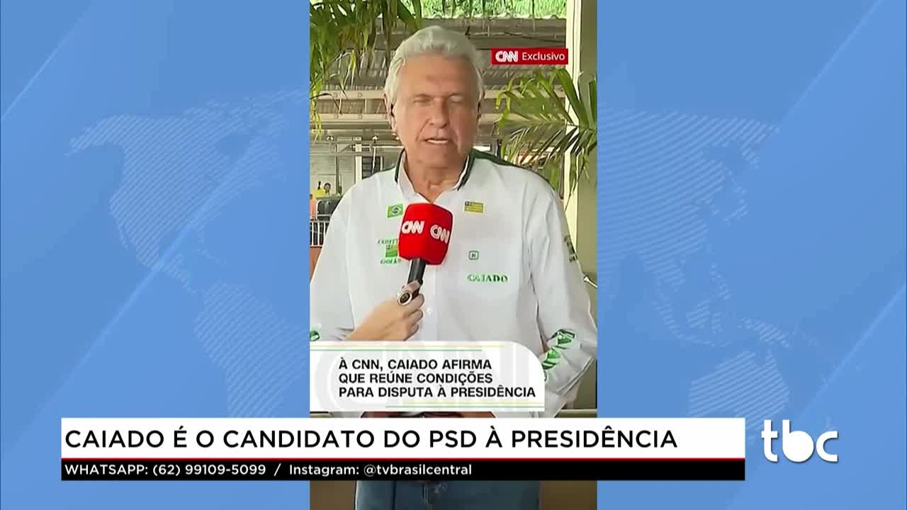 itemCaiado é o Candidato do PSD à Presidencia