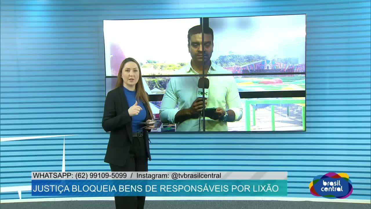 itemJustiça bloqueia Bens de Responsáveis por Lixão