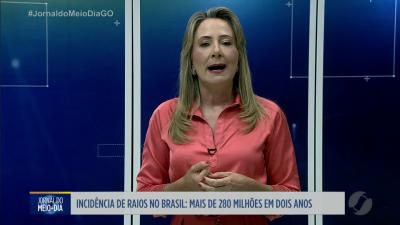 itemIncidência de raios é alta no Brasil