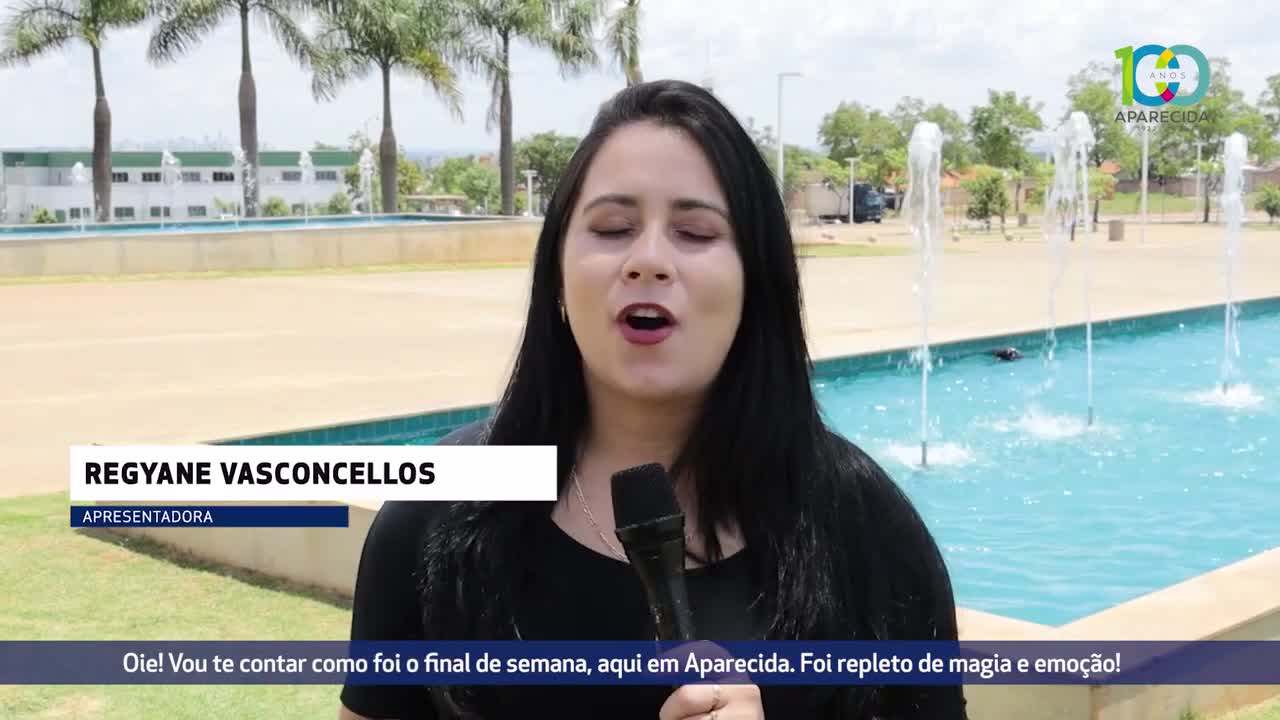 Tributo à Marília Mendonça e chegada do Papai Noel em Aparecida