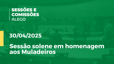 Imagem de capa do vídeo - Sessão solene de entrega de Certificado do Mérito Legislativo