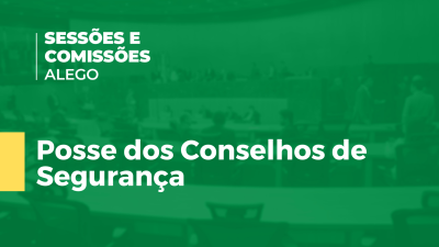 Imagem de capa do vídeo - Posse dos Conselhos de Segurança