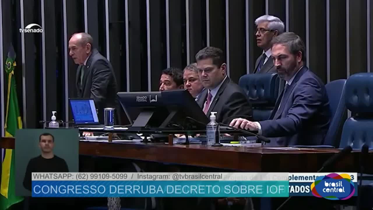 itemCongresso derruba Decreto sobre IOF