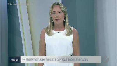 PM Ambiental flagra tanques e captação irregular de água