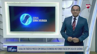 itemCasal do tráfico preso com droga escondida no fundo falso em casa de Goiânia