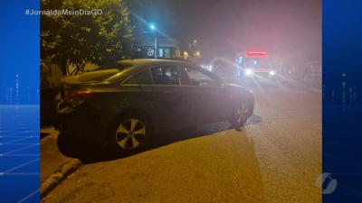 Motorista bêbado atinge viatura da Guarda Civil de Rio Verde