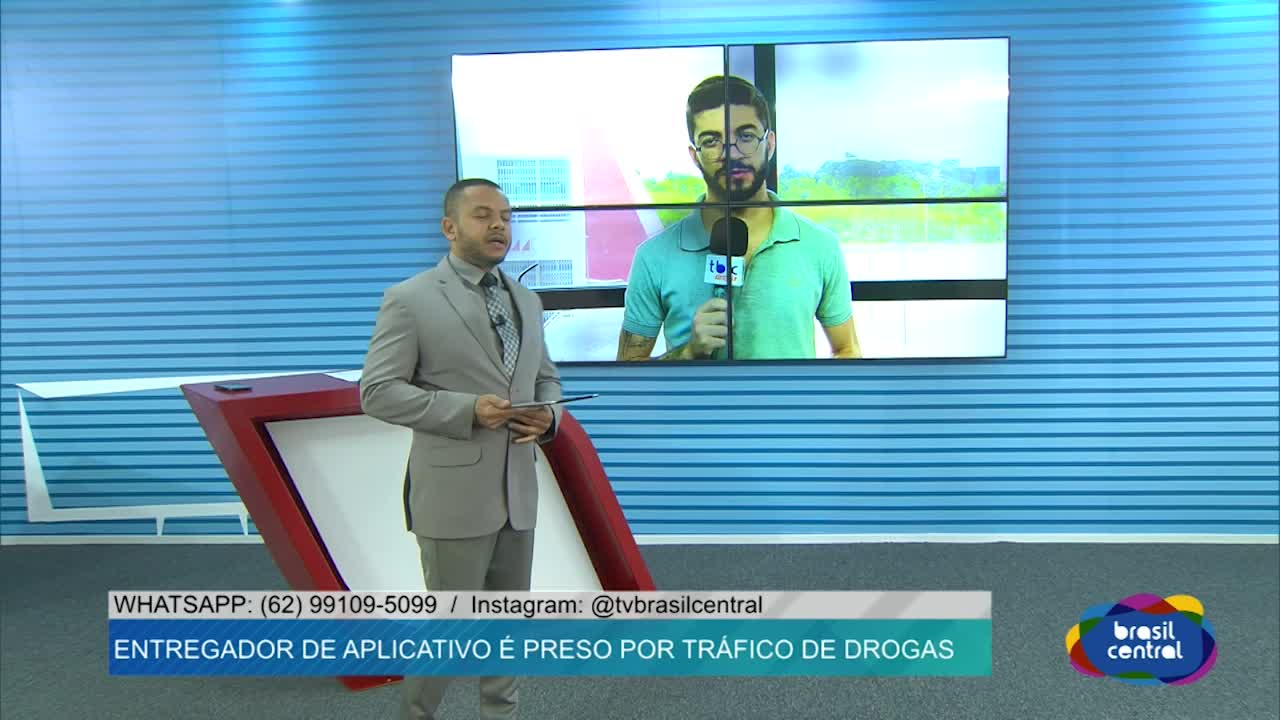 itemEntregador de Aplicativo é preso por trafico de Drogas