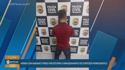 itemHomem com nanismo é preso por estupro e posse de conteúdo pornográfico