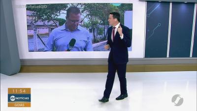 itemRio Vermelho transborda na Cidade de Goiás