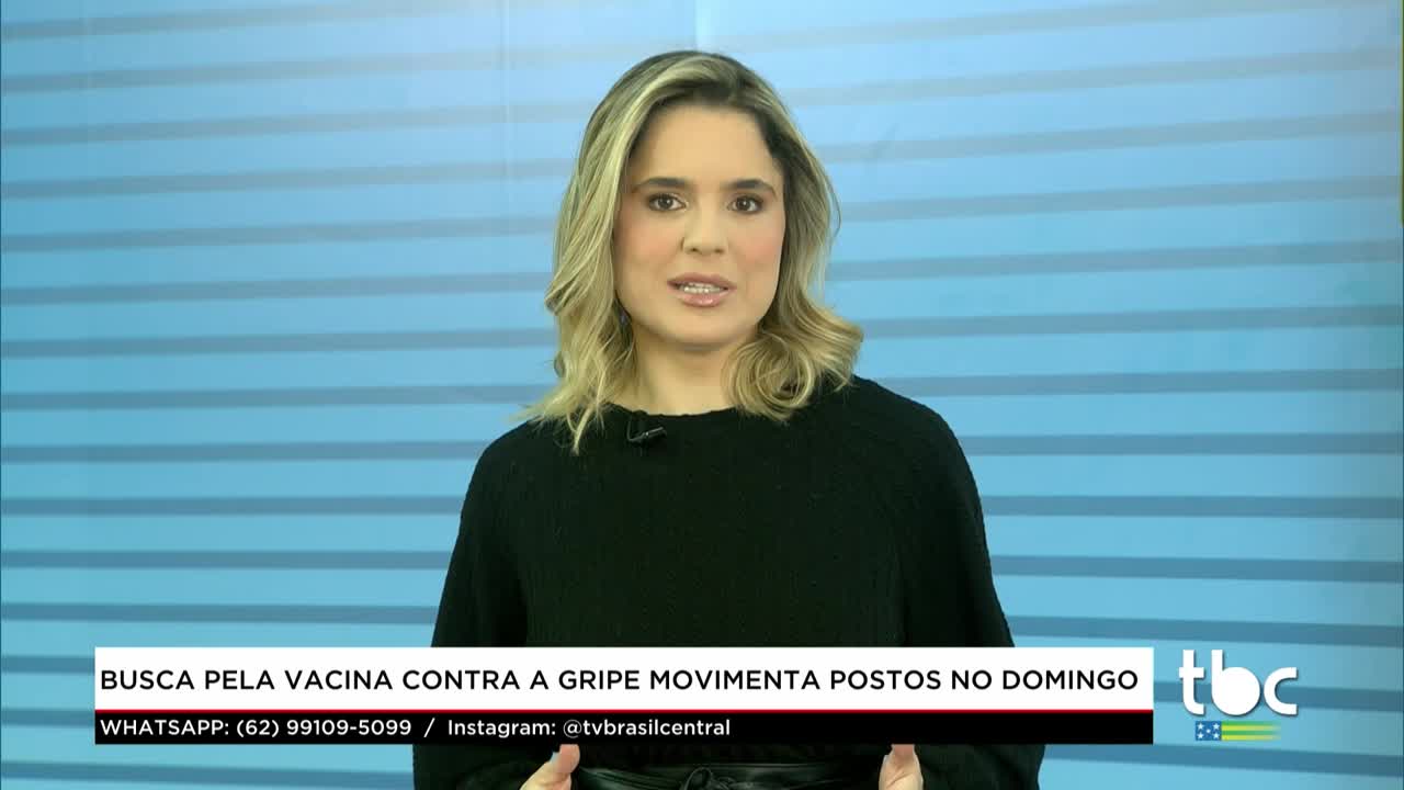 itemBusca pela Vacina contra Gripe movimenta Postos no Domingo