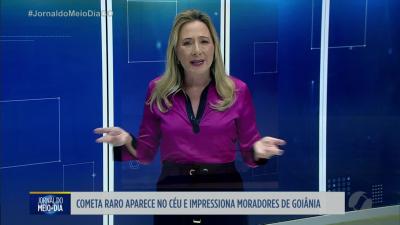 itemCometa raro aparece no céu de Goiânia