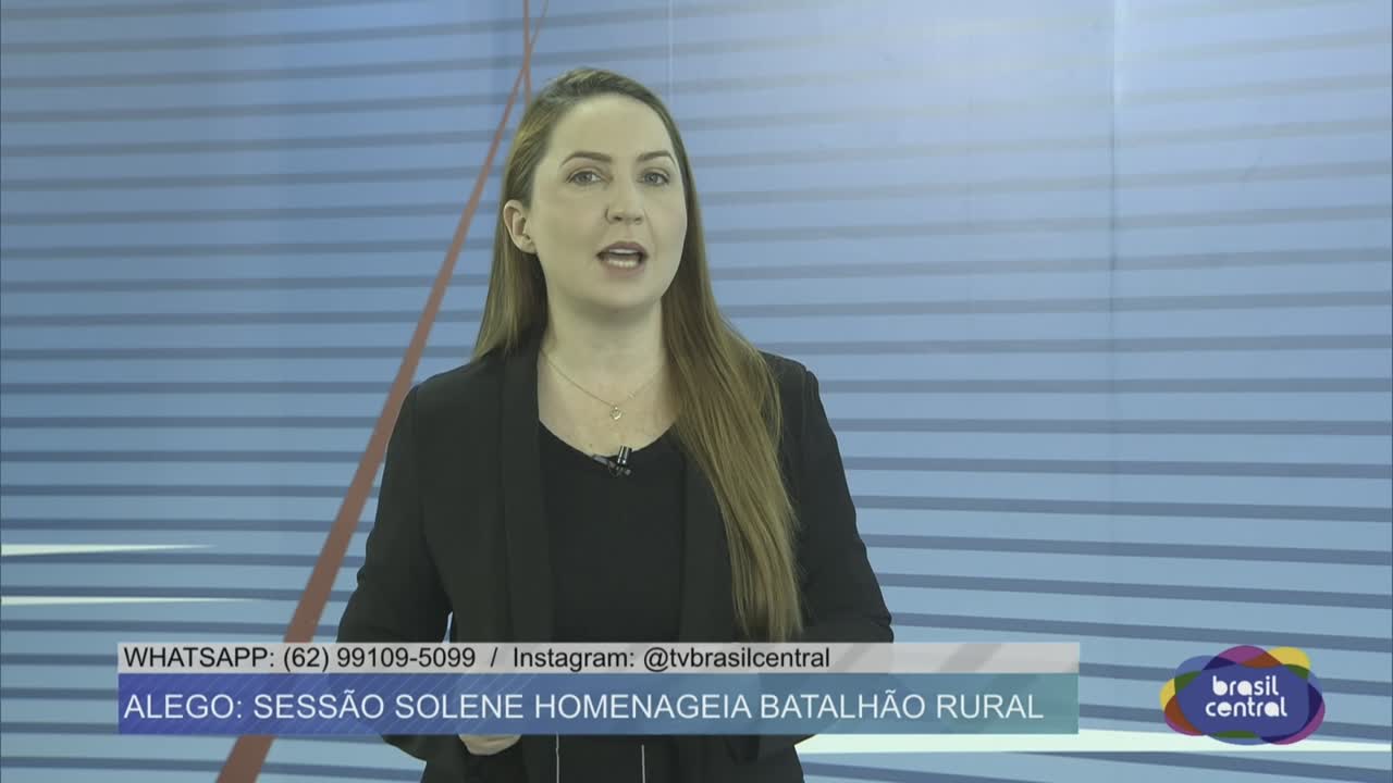 itemAlego: Sessão Solene Homenageeis Batalhão Rural