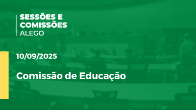 Imagem de capa do vídeo - Comissão de Educação