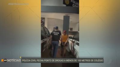 itemPC fecha ponto de drogas próximo a escola em Itumbiara