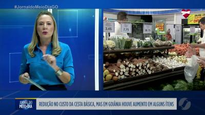 itemRedução no custo da cesta básica, em Goiânia houve aumento em alguns itens