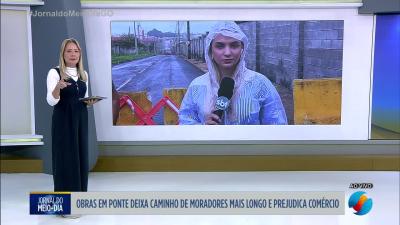 Obra em ponte em Aparecida de Goi&acirc;nia est&aacute; prejudicando moradores e comerciantes