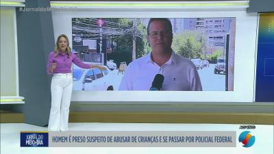 itemHomem é preso suspeito de abusar de crianças e se passar por policial federal