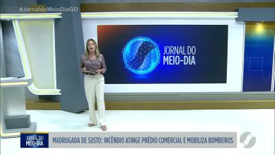 itemIncêndio atinge prédio comercial em Quirinópolis