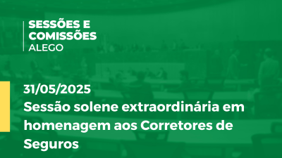 itemSessão solene extraordinária em homenagem aos Corretores de Seguros