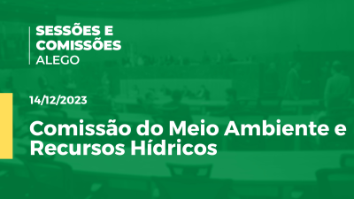 Imagem de capa do vídeo - Comissão do Meio Ambiente e Recursos Hídricos