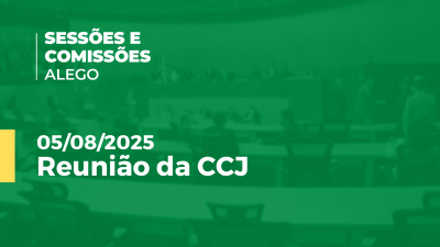 itemReunião da CCJ