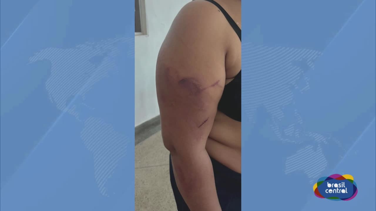 itemHomem agride Mulher com Facão e é preso