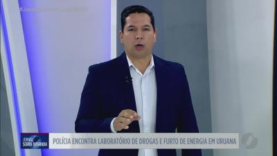 itemPolícia encontra laboratório de drogas em Uruana